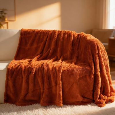 Hot-Selling Teddy Fleece Jacquard Blanket for Office Naps & Sofa Coverage