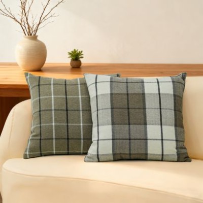 Nordic Geometric Modern Minimalist Coffee Cushion Cover - Plaid Decorative Pillowcase for Living Room Sofa