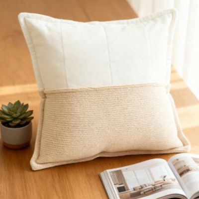 Simple & Comfortable Sofa Cushion Cover - Nordic Minimalist Luxury Pillow Case